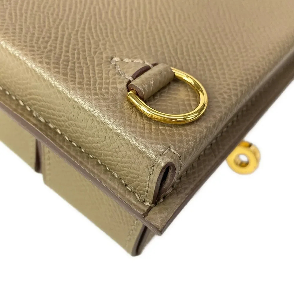 Hermès Kelly Multi-Pocket To-Go Shoulder Bag Leather Veau Epsom